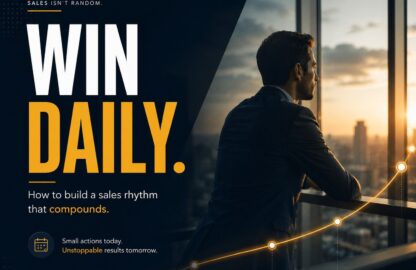 Build a Sales Rhythm