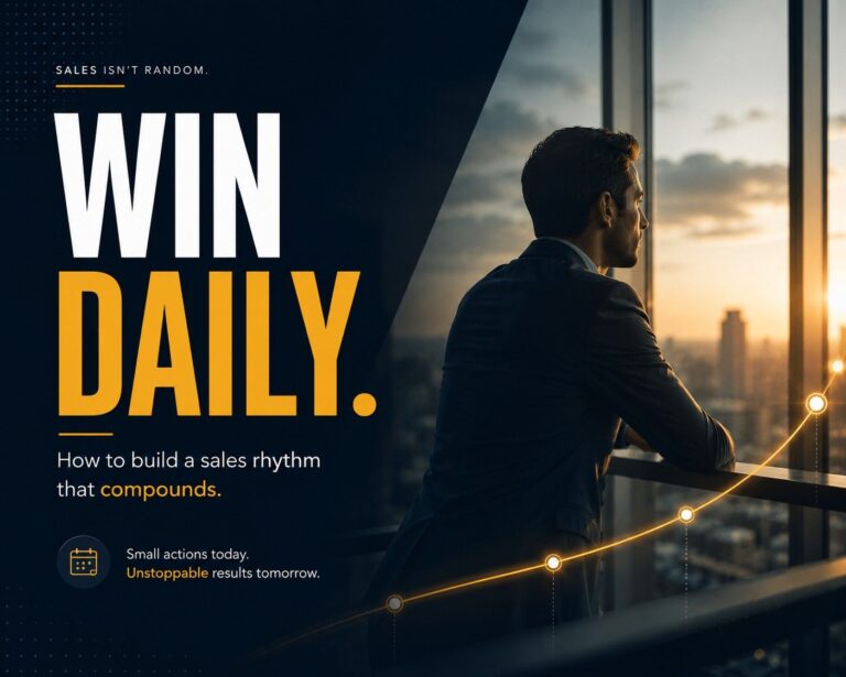 Build a Sales Rhythm